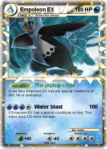Pokemon Empoleon EX