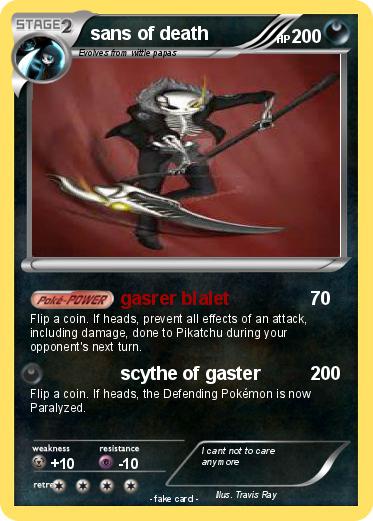Pokemon sans of death
