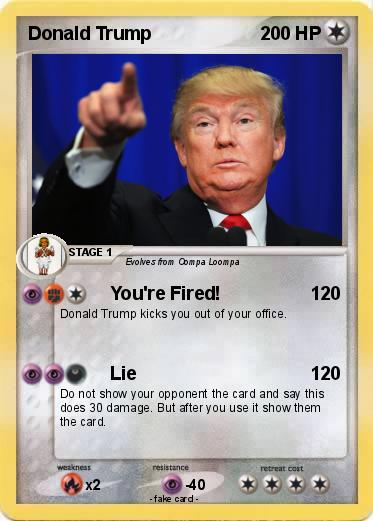 Pokemon Donald Trump