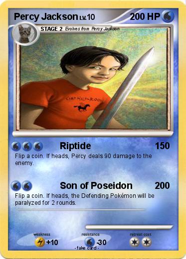 Pokemon Percy Jackson