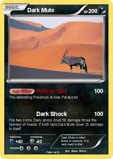 Pokemon Dark Mute