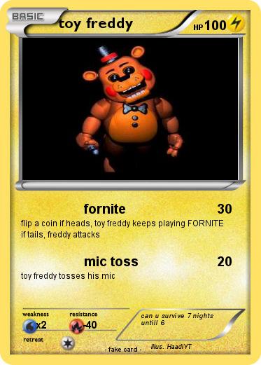 Pokemon toy freddy