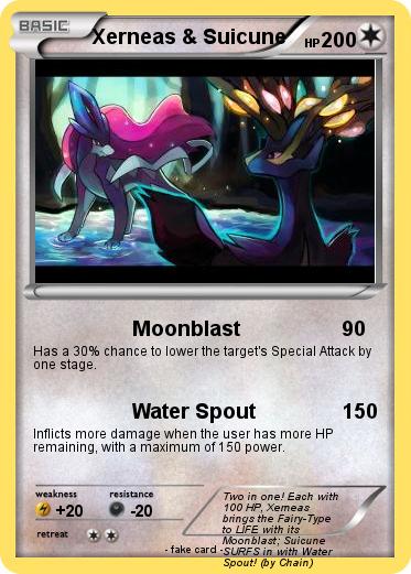 Pokemon Xerneas & Suicune