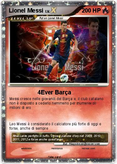 Pokemon Lionel Messi