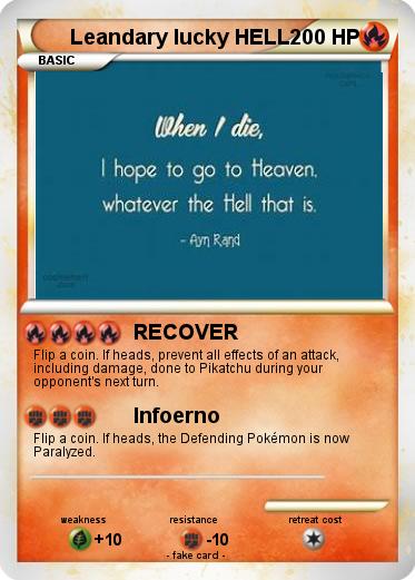 Pokemon Leandary lucky HELL