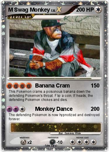 Pokemon M Swag Monkey