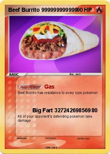 Pokemon Beef Burrito 999999999999