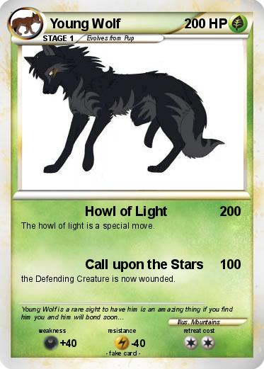 Pokemon Young Wolf