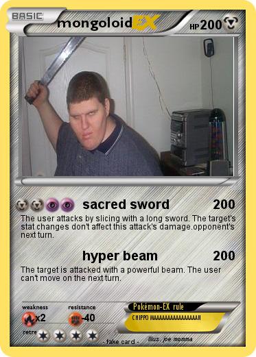 Pokemon mongoloid