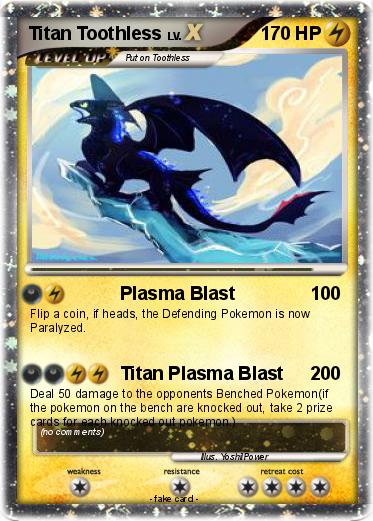 Pokemon Titan Toothless Pokemon Titan Toothless