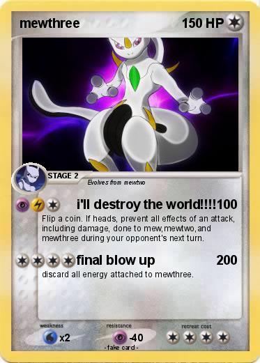 Pokemon mewthree
