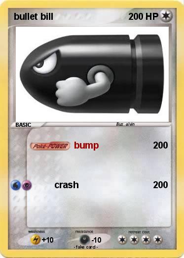 Pokemon bullet bill