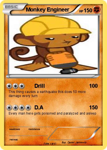 Pokemon Monkey Engineer