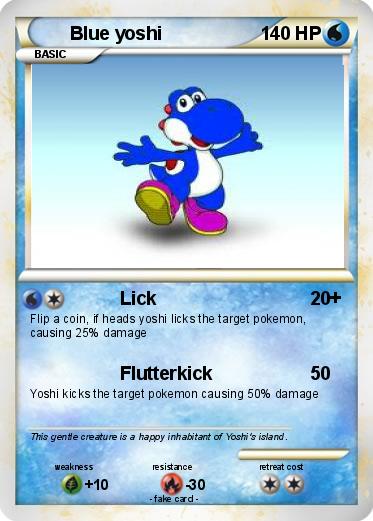 Pokemon Blue yoshi