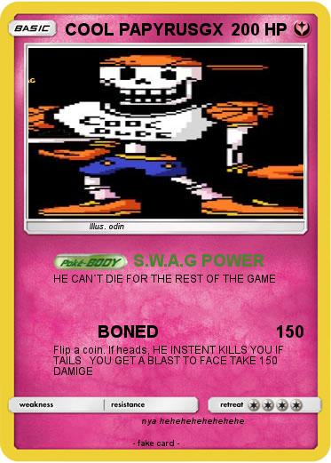 Pokemon COOL PAPYRUSGX