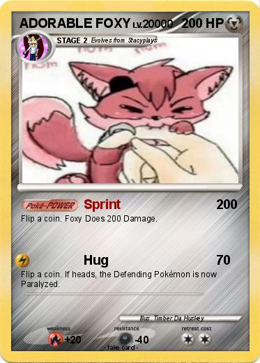 Pokemon ADORABLE FOXY