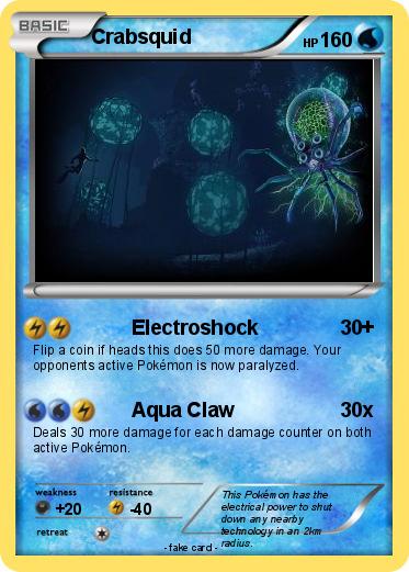 Pokemon Crabsquid