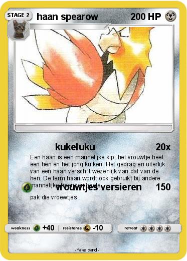 Pokemon haan spearow
