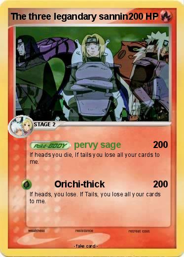 Pokemon The three legandary sannin