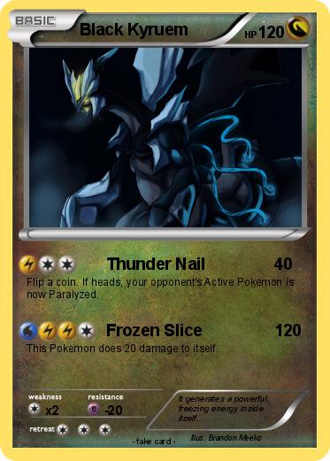 Pokemon Black Kyruem