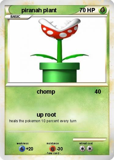 Pokemon piranah plant