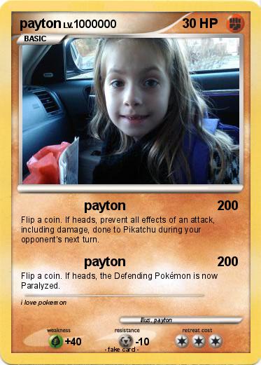 Pokemon payton
