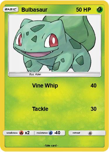 Pokemon Bulbasaur