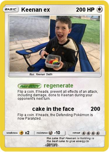 Pokemon Keenan ex