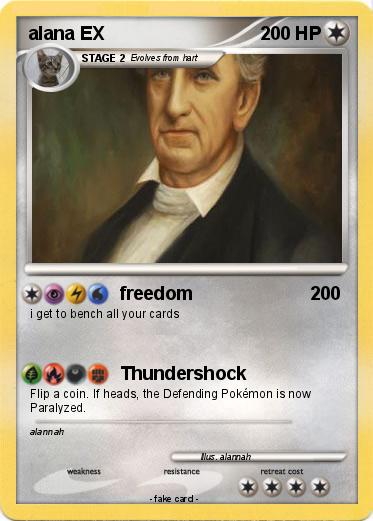 Pokemon alana EX