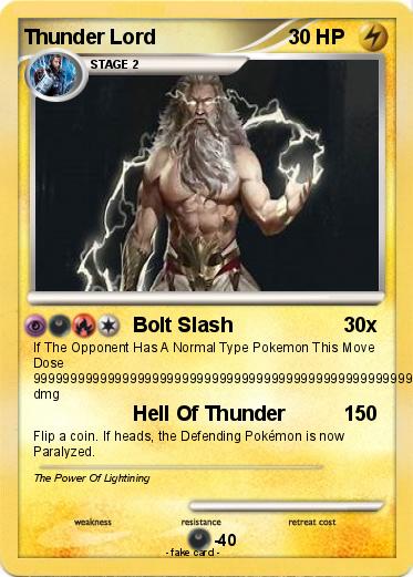 Pokemon Thunder Lord
