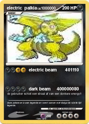 Pokemon electric  palkia