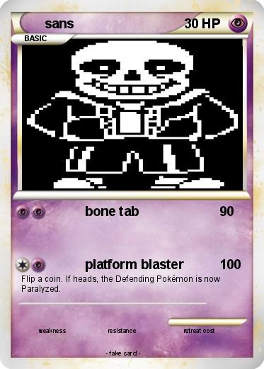 Pokemon sans