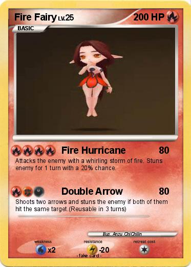 Pokemon Fire Fairy