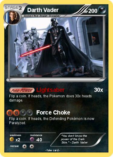 Pokemon Darth Vader