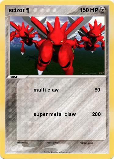 Pokemon scizor ¶