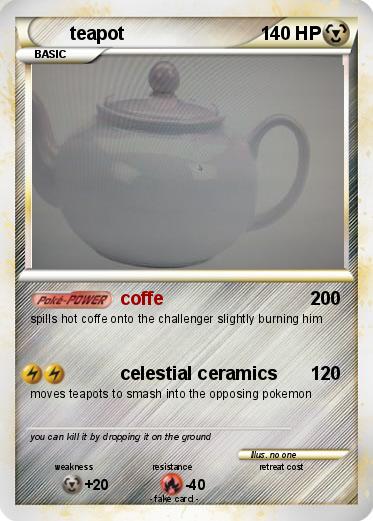 Pokemon teapot
