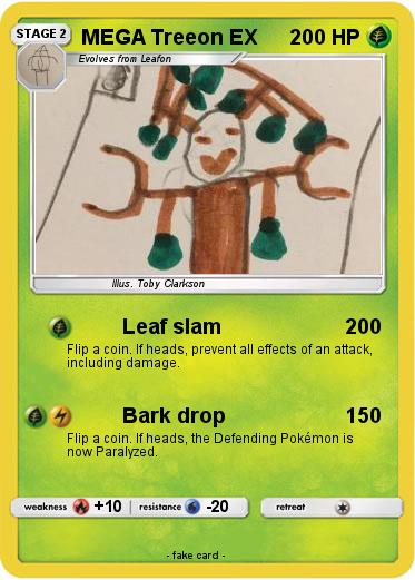 Pokemon MEGA Treeon EX