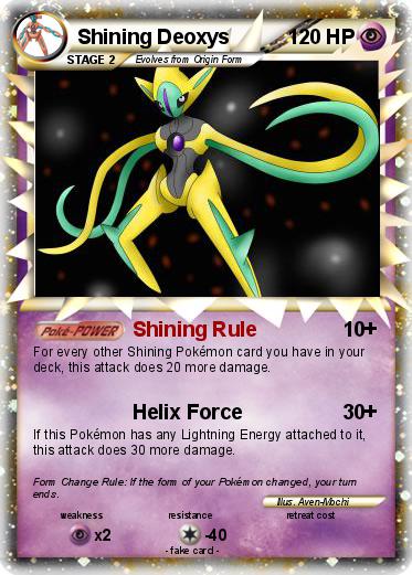 Pokemon Shining Deoxys