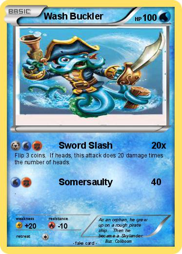 Pokemon Wash Buckler