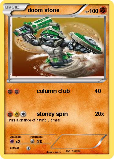 Pokemon doom stone