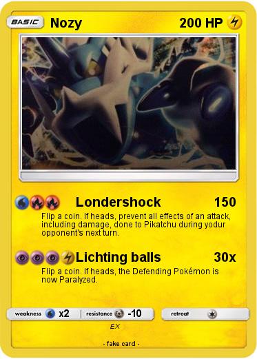 Pokemon Nozy