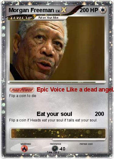 Pokemon Morgan Freeman
