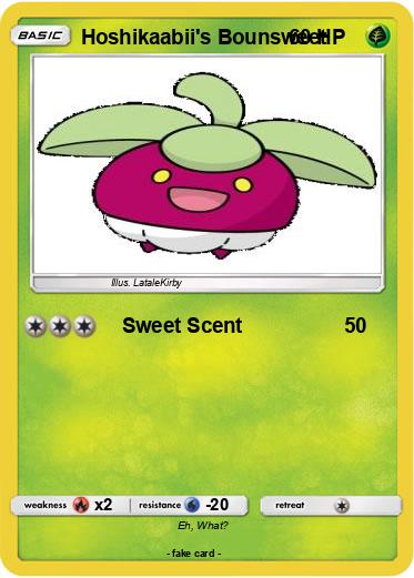 Pokemon Hoshikaabii's Bounsweet