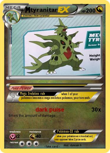 Pokemon tyranitar
