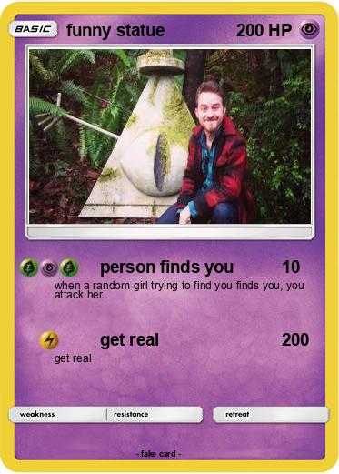 Pokemon funny statue