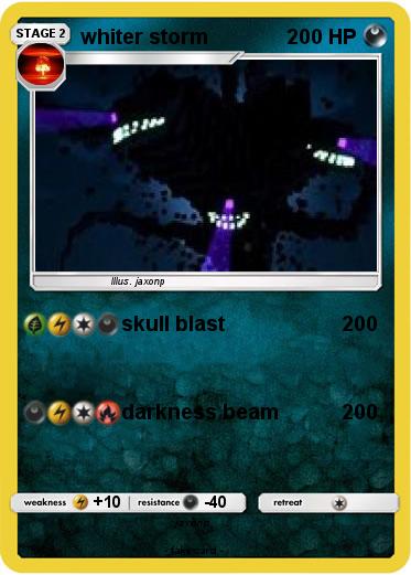 Pokemon whiter storm