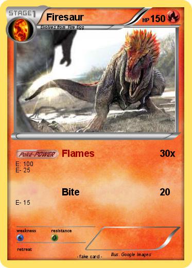 Pokemon Firesaur