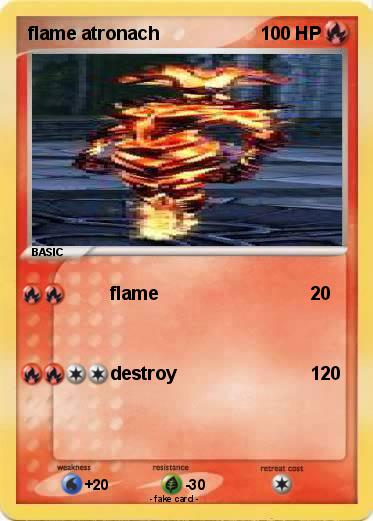 Pokemon flame atronach