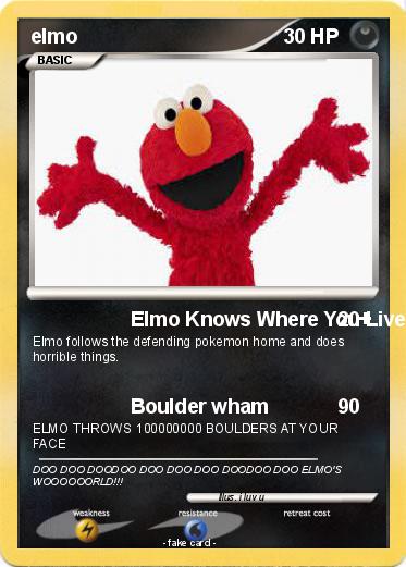 Pokemon elmo