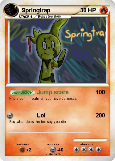 Pokemon Springtrap